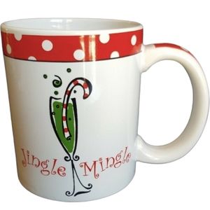 Christmas Coffee Mug Cup Holly Jolly Jingle